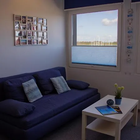 Feriehus Inselblume 65 - Am Meer, Blick Zum Yachthafen *