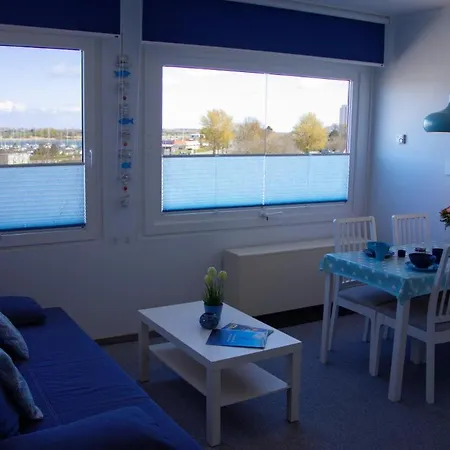 Inselblume 65 - Am Meer, Blick Zum Yachthafen * Burgtiefe auf Fehmarn